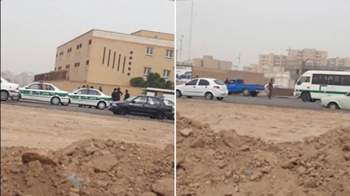 بازداشت دستفروشان در اهواز