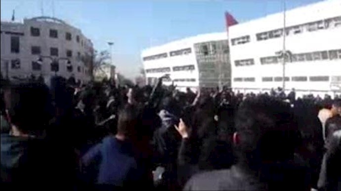 تظاهرات بزرگ مردم مشهد