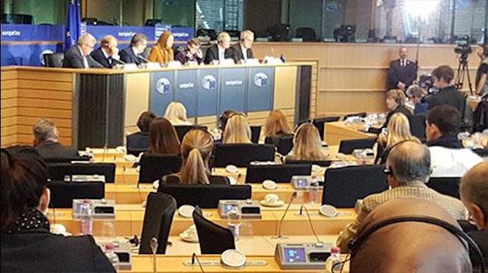 انعکاس تلویزیون العربیه از کنفرانس در پارلمان اروپا