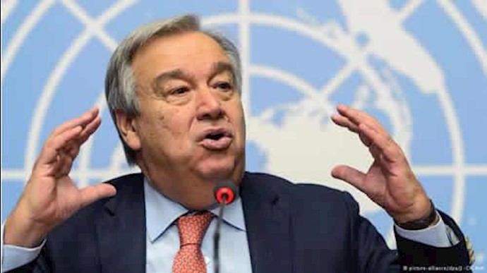 آنتونیو گوترز دبیرکل سازمان ملل‌متحد