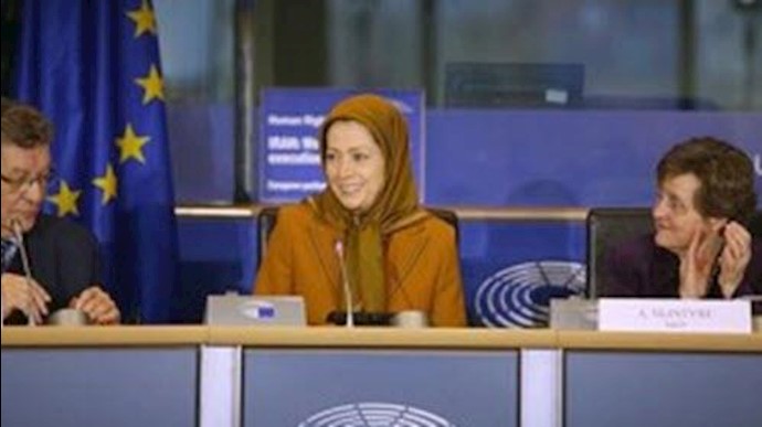 مریم رجوی در پارلمان اروپا