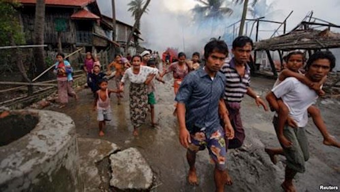 کشتار مسلمانان روهینگیایی در میانمار