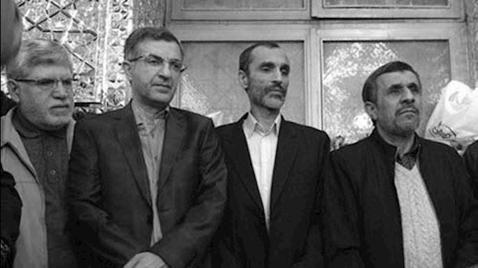  احمدی‌نژاد و اطرافیانش 