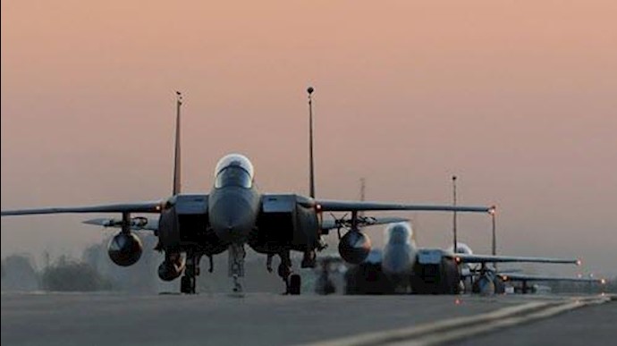 ضربات هوایی ائتلاف عربی علیه شبه‌نظامیان حوثی