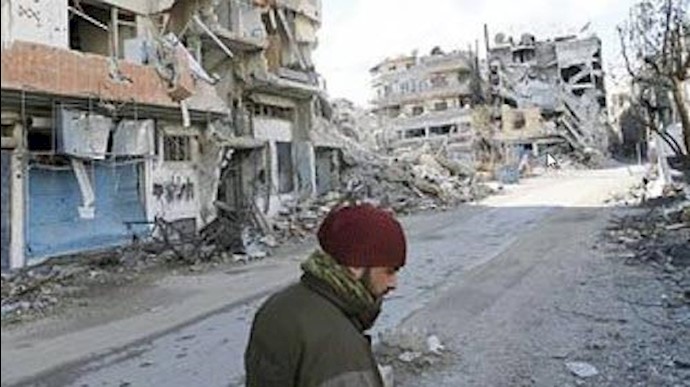 شهر حرستا در سوریه