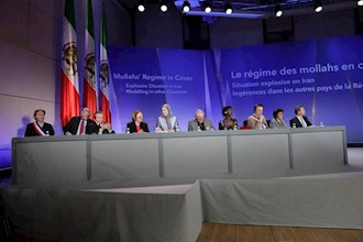 کنفرانس «وضعیت انفجاری در ایران، رژیم آخوندی در محاصره بحرانها» در پاریس