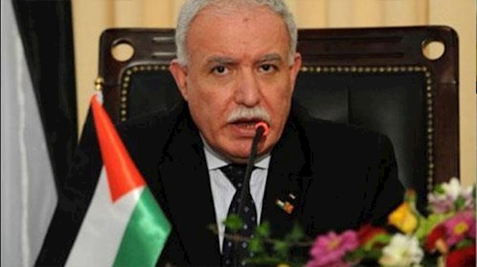 ریاض المالکی وزیر امور خارجه  فلسطین