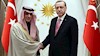 دیدار رئیس‌جمهور ترکیه و وزیر خارجه عربستان سعودی
