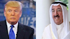 دونالد ترامپ و  امیر کویت 