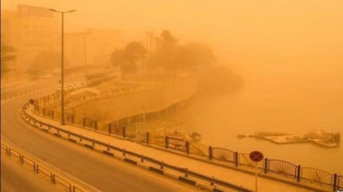آلودگی شدید هوا در بوشهر