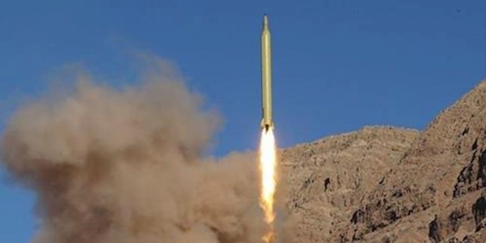 آزمایش اخیر موشکی رژیم  ایران 