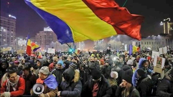 تظاهرات در رومانی
