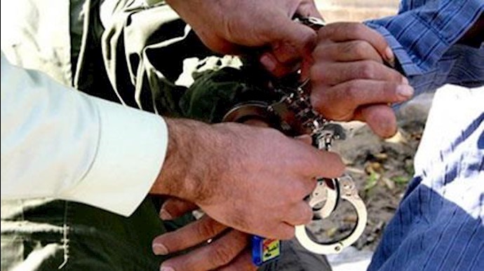 دستگیر کردن مردم توسط نیروی سرکوبگر انتظامی بخاطر مراسم جشن تولد