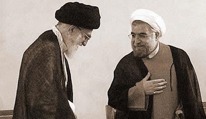 روحانی و خامنه ای