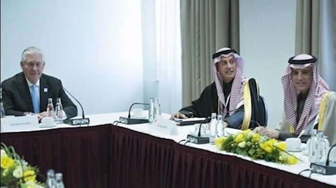 دیدار عادل الجبیر با رکس تیلرسون 