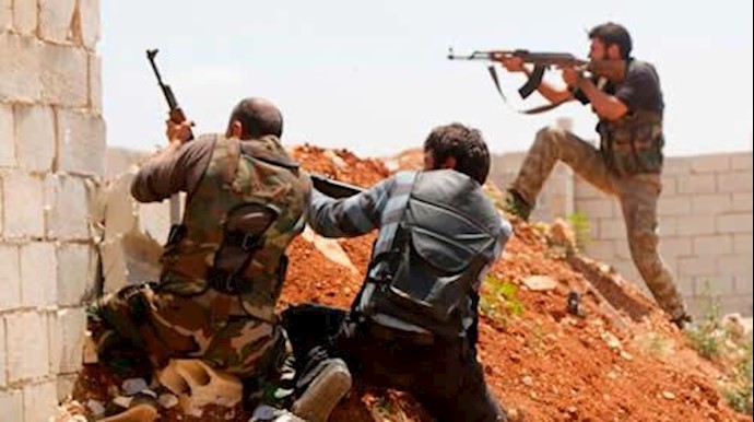 درگیری در شمال سوریه  بین ارتش آزاد و مزدوران  اسد