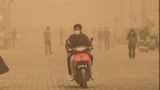 بحران آلودگی هوا در اهواز