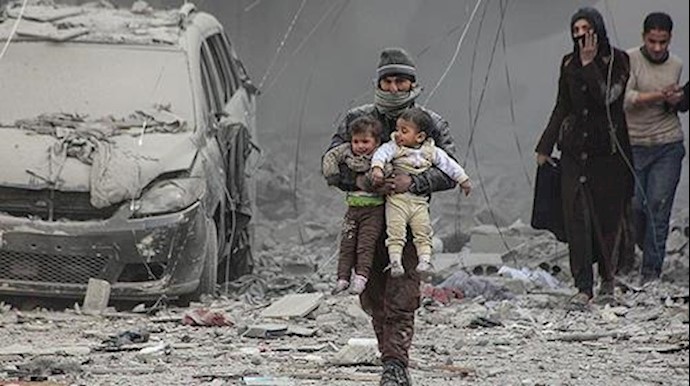 رژیم اسد مناطق مسکونی حومه لاذقیه و ادلب را بمباران کرد