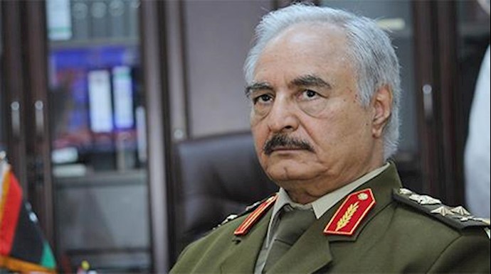 ژنرال خلیفه حفتر فرمانده ارتش ملی لیبی
