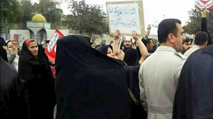 تظاهرات روز جمعه اهواز