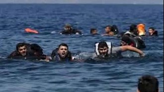 غرق شدن قایق پناهجویان در ساحل لیبی