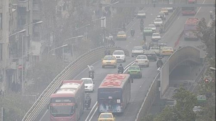 آلودگی هوای تهران برای دومین روز متوالی