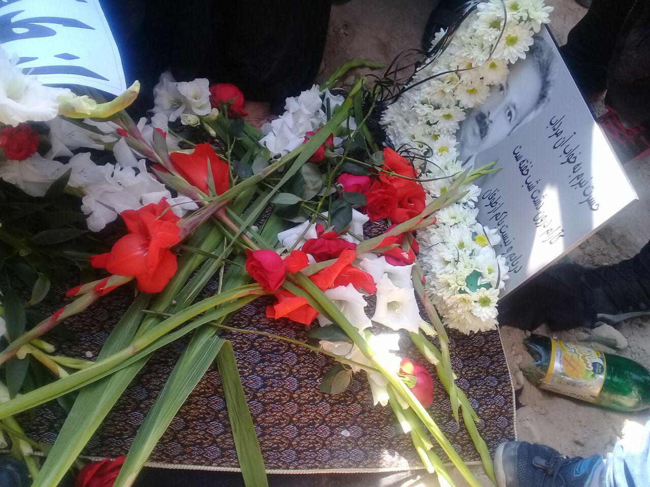 مراسم خاکسپاری محمد جراحی زندانی سیاسی سابق