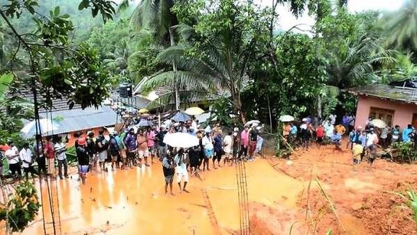 رانش زمین در سریلانکا ۱۰۰کشته و ۹۹مفقود