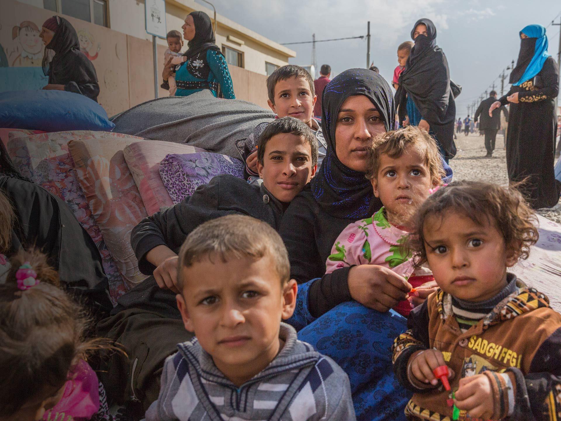 وضعیت خطرناک ۱۰۰هزار کودک در موصل عراق