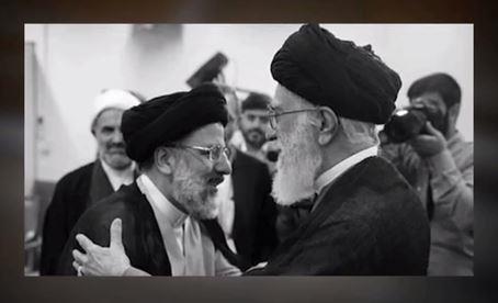 خامنه‌ای و آخوند جلاد رئيسی