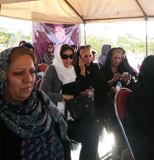 مراسم گرامیداشت پهلوان اصغر نحوی‌پور در بهشت زهرا در تهران