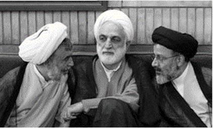 جنایتکاران قتل‌عام 67 ـ آخوند ابراهیم رئیسی، محسنی اژه‌یی و حسینعلی نیری