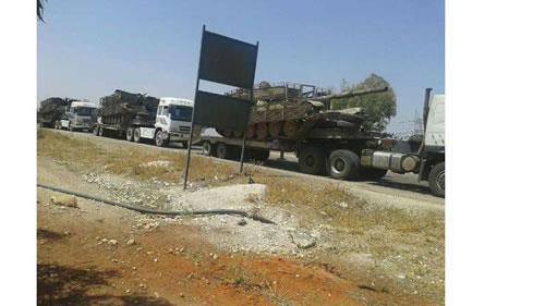 عقب نشینی نیروهای ماهر اسد از درعا