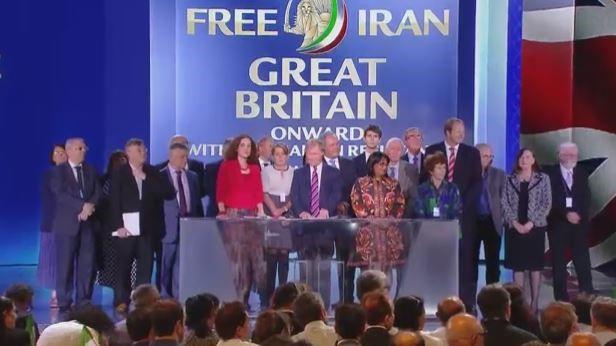 گردهمایی بزرگ ایرانیان ـ کمیته مشترک پارلمانی بریتانیایی ایران آزادی