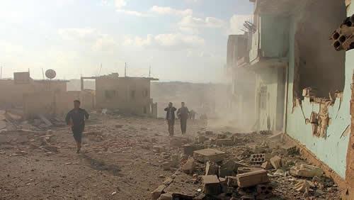 حمله وحشیانه رژیم اسد با گاز کلر به مردم سوريه 