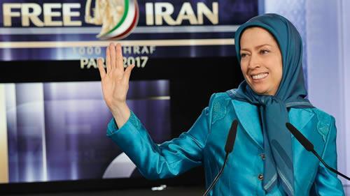 سخنراني مريم رجوي در گردهمايي بزرگ ايرانيان در ويلپنت پاريس