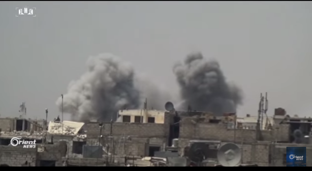 نقض آتش‌بس وبمباران اسد