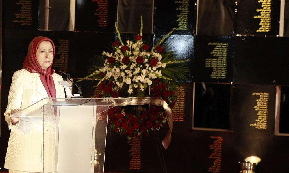 سخنرانی مریم رجوی در سالگرد قتل‌عام زندانیان سیاسی در سال ۶۷