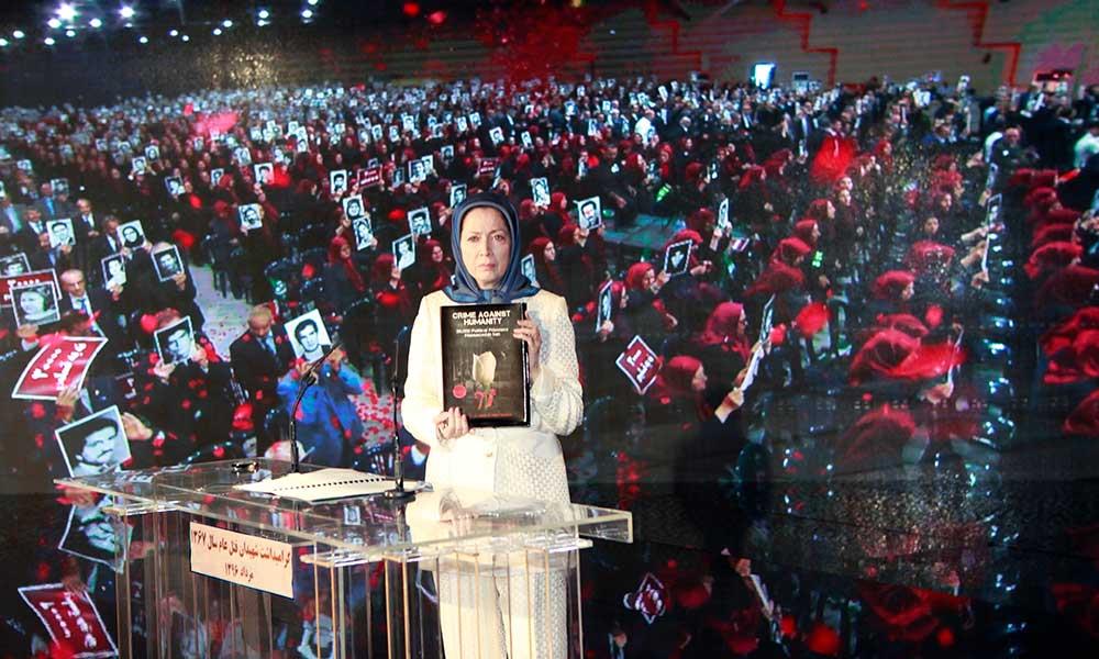 سخنرانی مریم رجوی در سالگرد قتل‌عام زندانیان سیاسی در سال ۶۷
