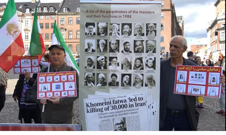 دانمارک - کارزار جهانی اشرف‌نشانها در حمایت از زندانیان سیاسی در حال اعتصاب‌غذا و جنبش دادخواهی