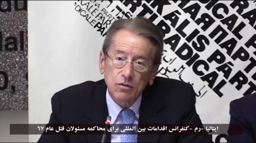 جولیو ترتزی، حمایت از جنبش دادخواهی شهیدان قتلعام 67 جولیو ترتزی، حمایت از جنبش دادخواهی شهیدان قتلعام 67