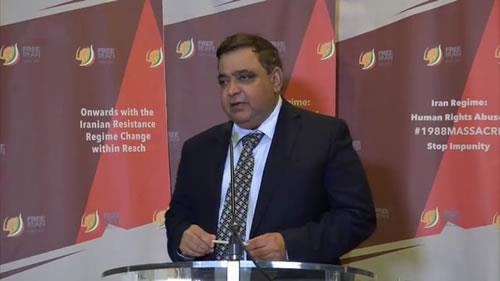 دی باک اوبهاری، با مقاومت ایران، تغییر رژیم در دسترس است دی باک اوبهاری، با مقاومت ایران، تغییر رژیم در دسترس است