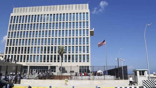 حمله‌های صوتی به دیپلوماتهای آمریکایی در سفارت آمریکا در کوبا 