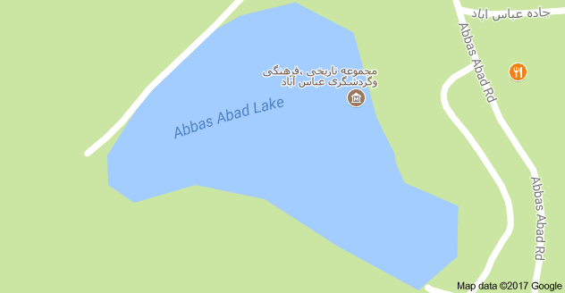 خشک شدن دریاچه معروف عباس آباد نزدیک بهشهر 