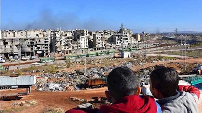 جنایت جنگی در حلب