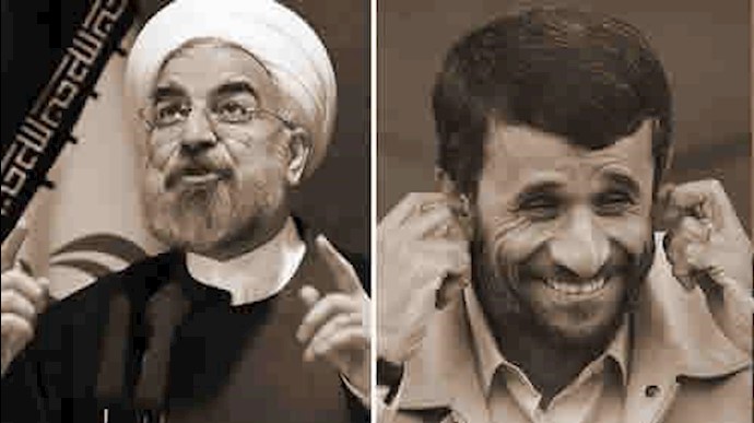 پاسدار احمدی نژاد - آخوند روحانی