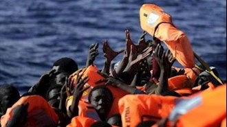 غرق شدن یک شناور در دریای مدیترانه و ناپدید شدن 146 مهاجر 
