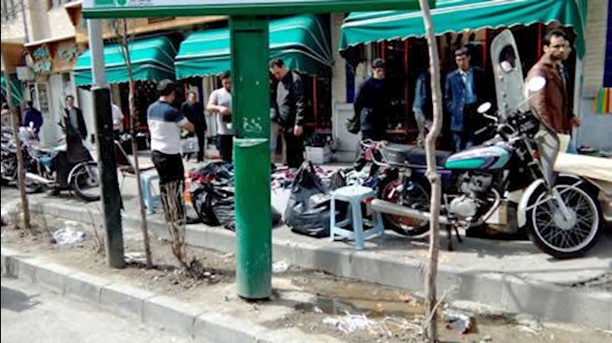 دستفروشها در تهران