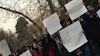 تجمع اعتراضی دانشجویان دانشگاه تهران