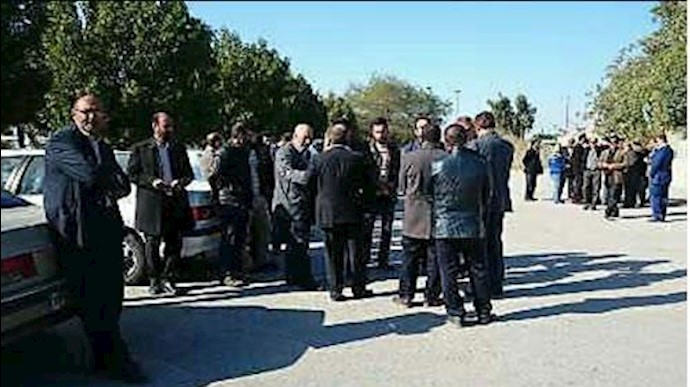 تجمع اعتراضی پرورش-دهندگان ماهی در خرمشهر